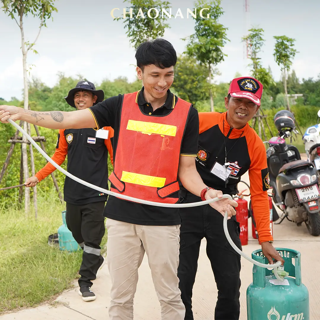 อบรมดับเพลิง บริษัทเจ้านาง (ไทยแลนด์) จำกัด