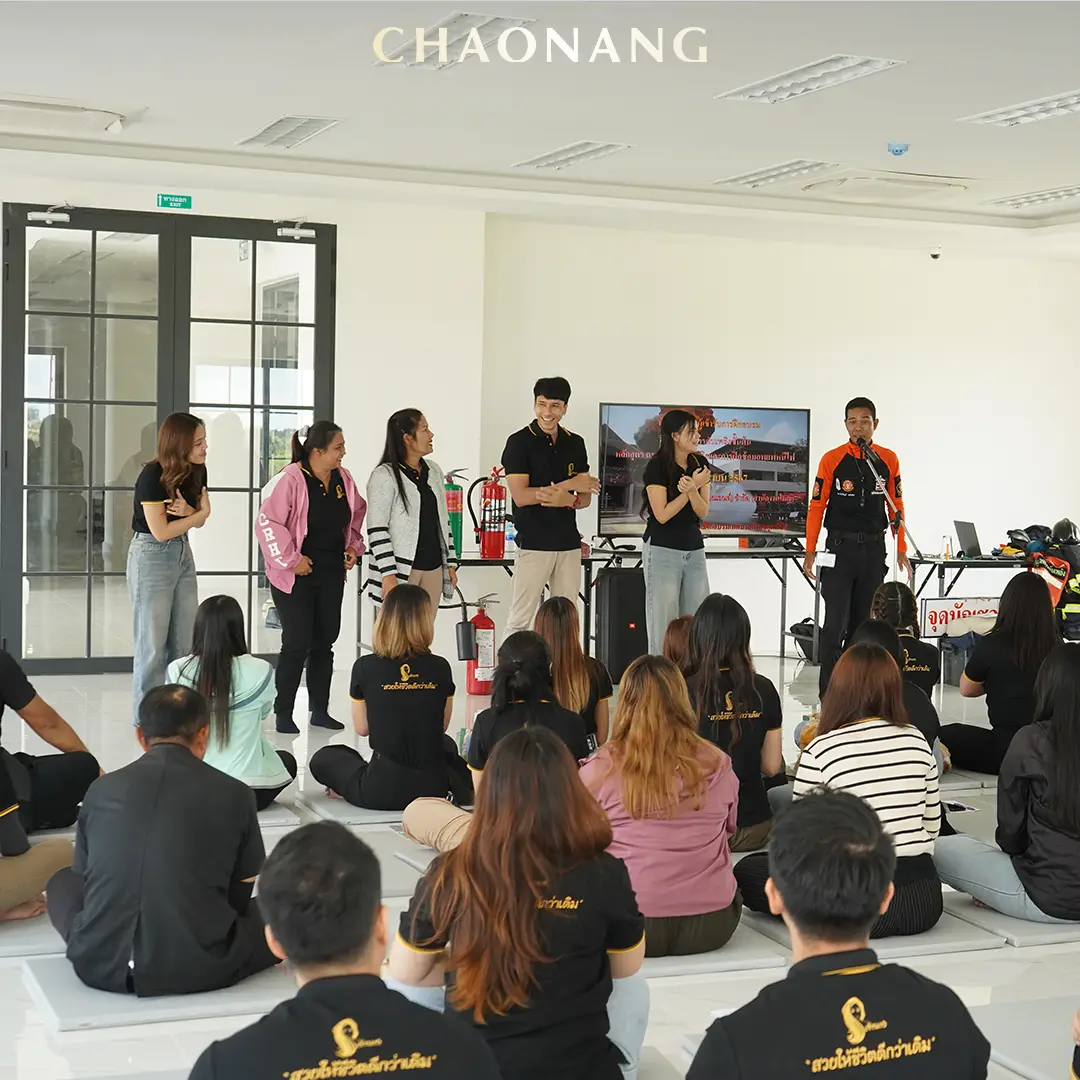 อบรมดับเพลิง บริษัทเจ้านางไทยแลนด์