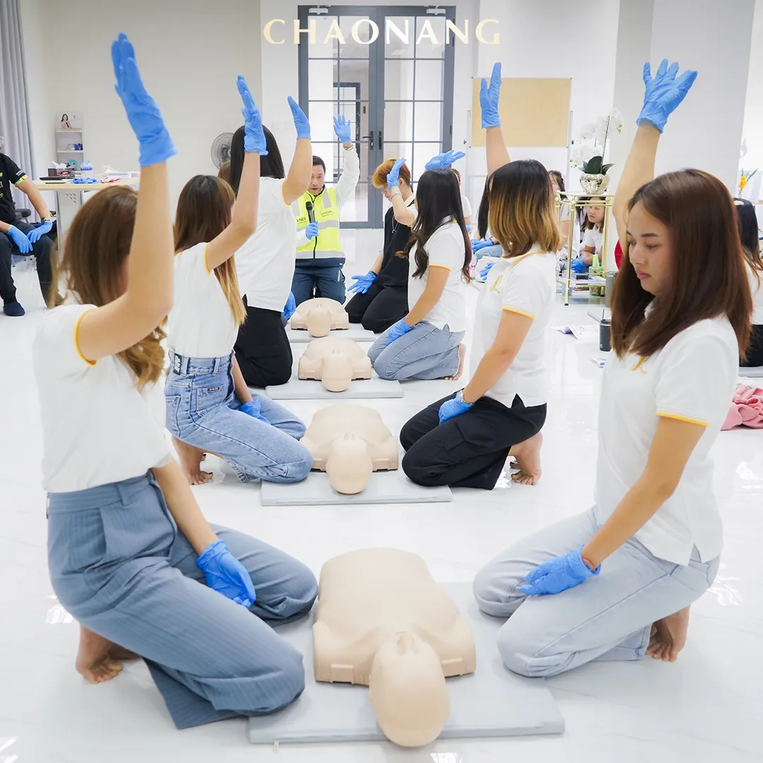 บริษัท เจ้านาง (ไทยแลนด์) จำกัด จัดอบรมหลักสูตรปฐมพยาบาลเบื้องต้น