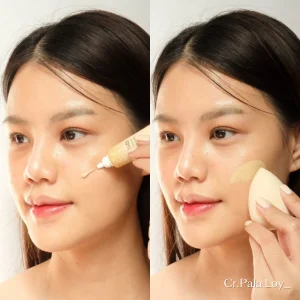 รองพื้นเจ้านาง รองพื้นตัวดัง รองพื้นติดทน คุมมัน ใช้คู่กับ ฟองน้ำไข่เจ้านาง สุดฮิต