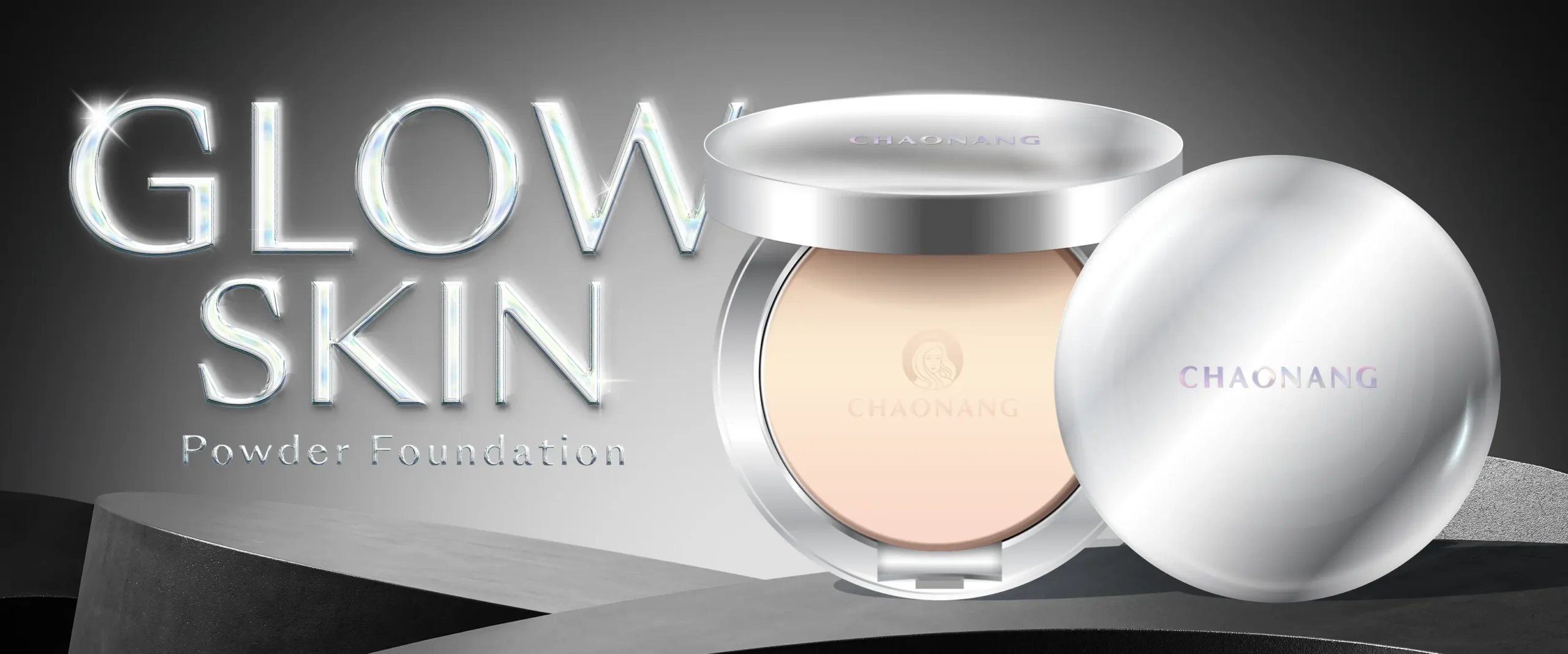 CHAONANG GLOW SKIN POWDER FOUNDATION